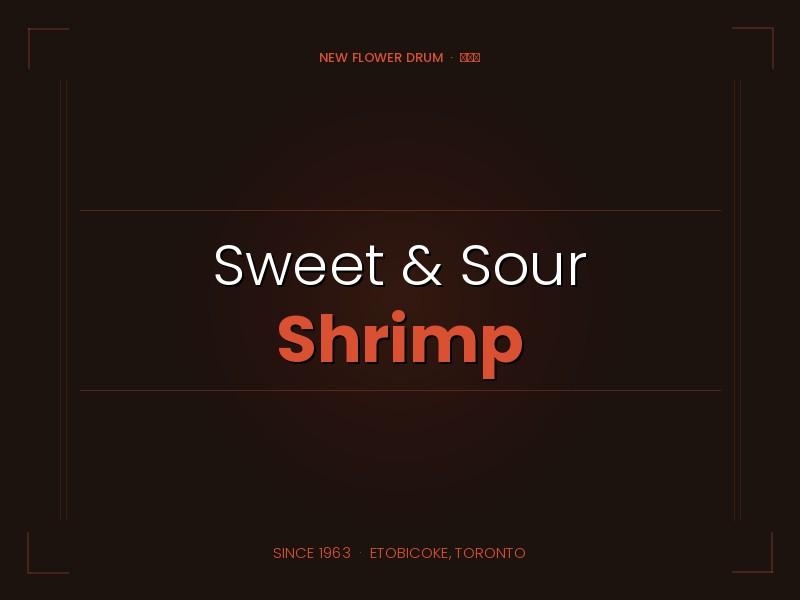 Combo 1 — Sweet & Sour Shrimp