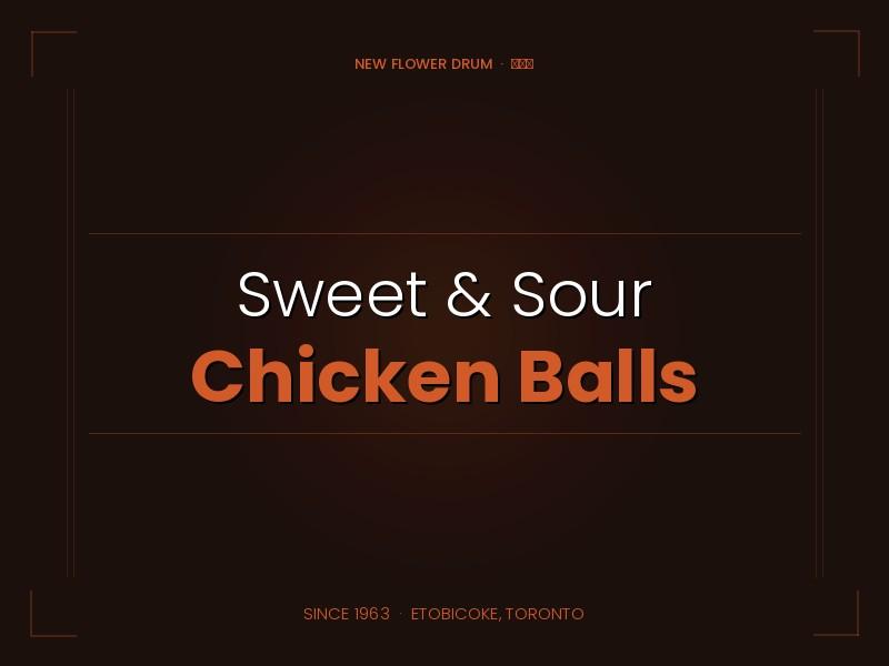 Combo 2 — Sweet & Sour Chicken Balls