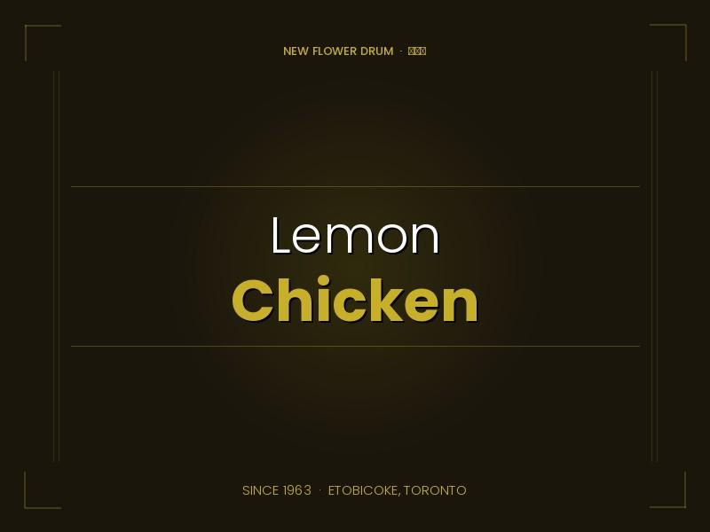 Combo 8 — Lemon Chicken