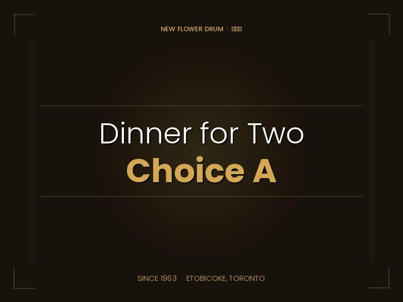 Dinner for Two — A
